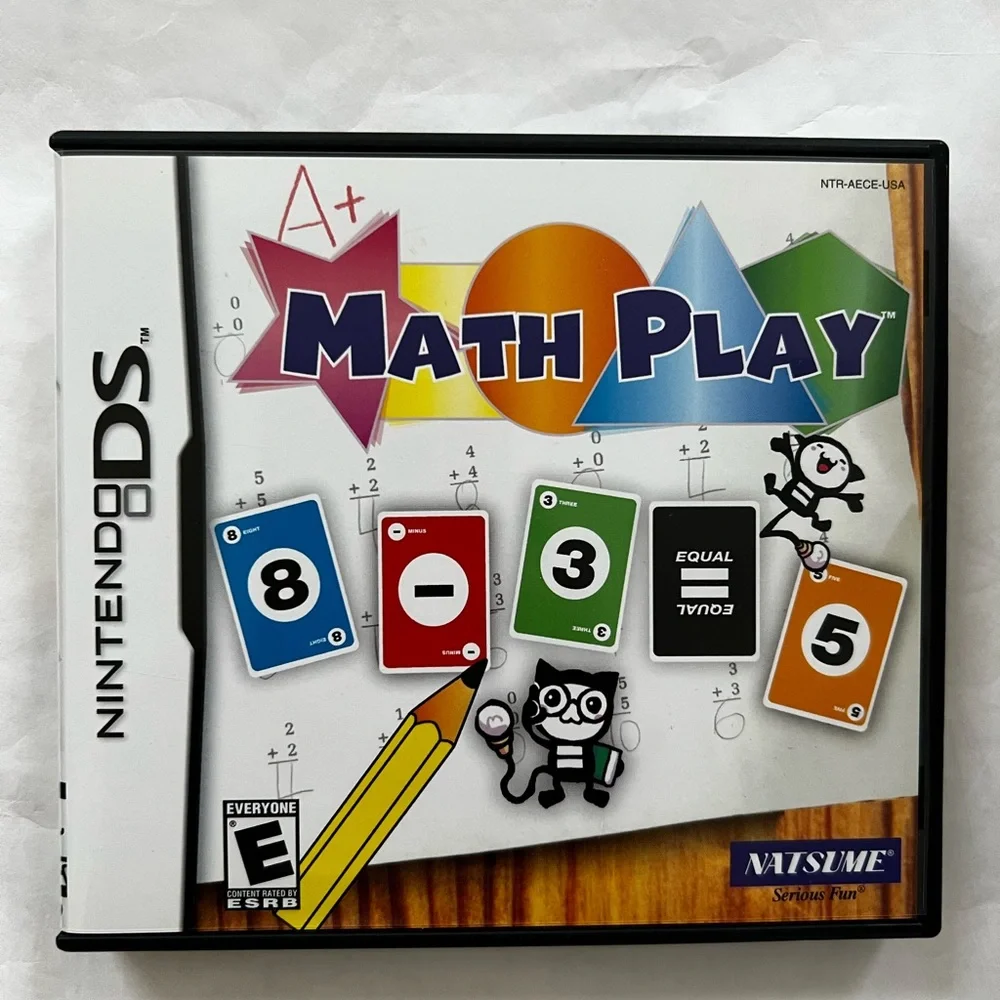 Nintendo DS Math Play game